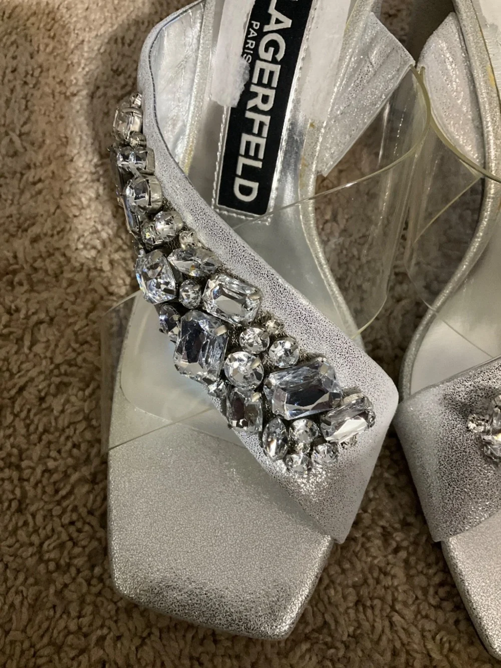 Karl Lagerfeld Paris Rosina heeled sandal